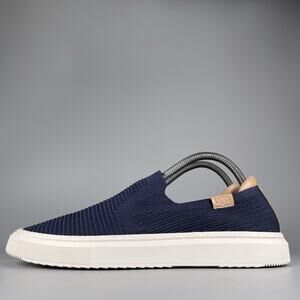 Ugg Alameda Sammy Women’s 8.5 Blue Knit Low Top Casual Slip On Sneakers Loafers